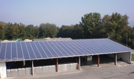 Installation de panneaux solaires pour bâtiment agricole Chambéry